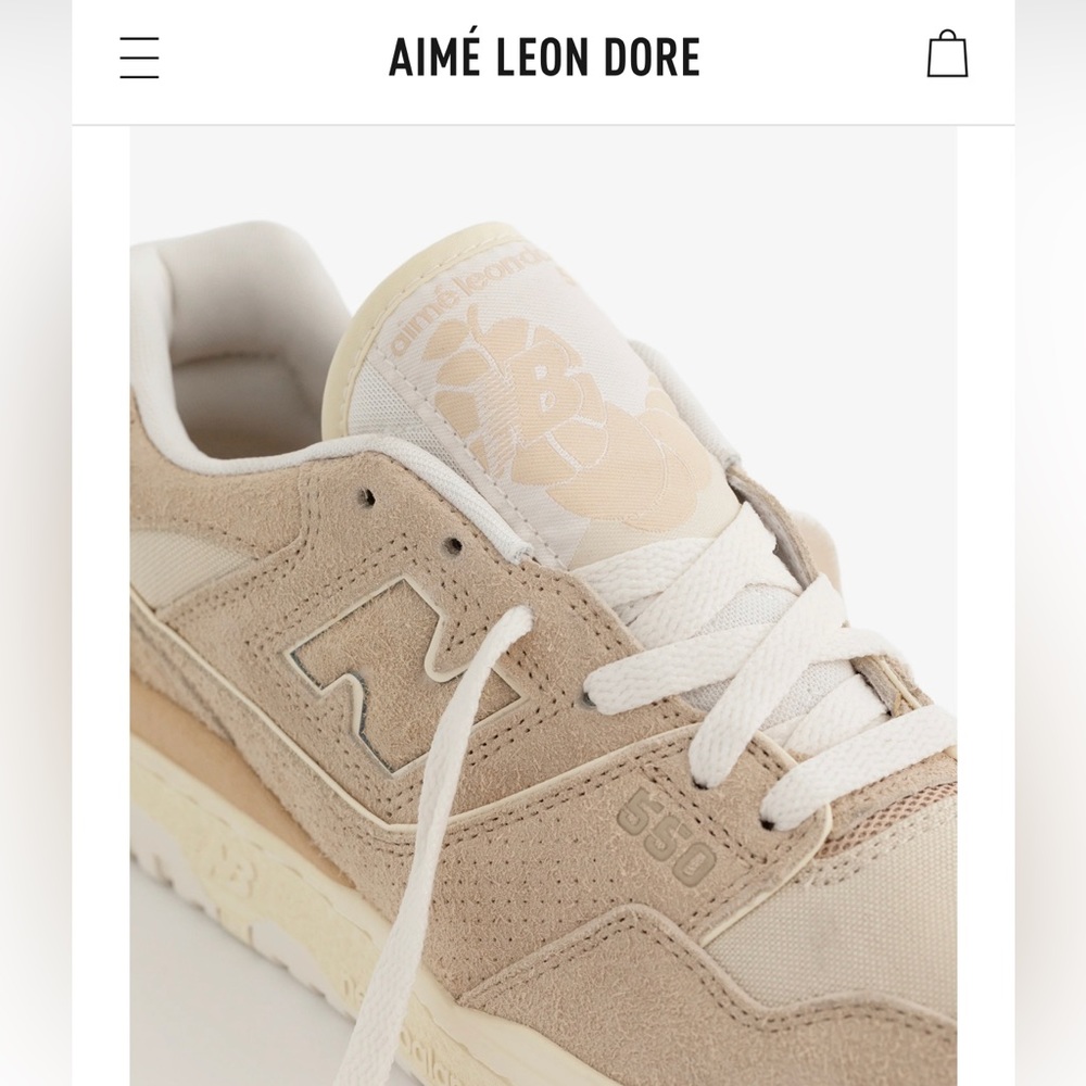 Aime Leon Dore ALD NB P550 Basketball Oxfords - W size 8, M size 6.5